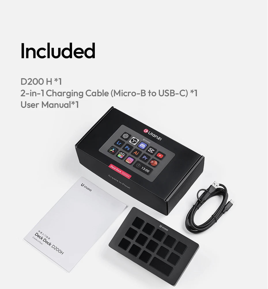 D200H Deck Dock Office Streaming Controller with Intelligent Fill Light D200H studio
