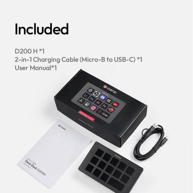 D200H Deck Dock Office Streaming Controller with Intelligent Fill Light - Visión Creativa 