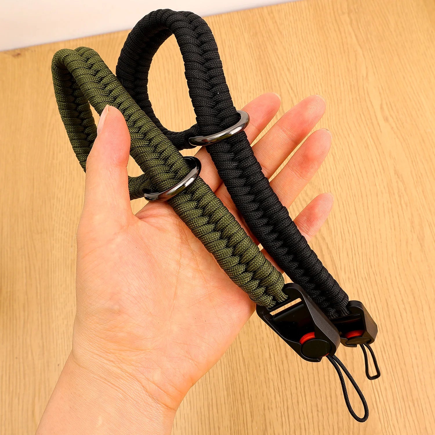 Detachable Camera Wrist Strap Sturdy Thicker Quick Release Nylon Camera Lanyard Short Hand Staps for Sony DJI Hanging Cord