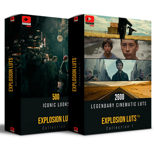 EXPLOSION LUTs Collection 1 & 2 — Pack Cinematográfico Completo