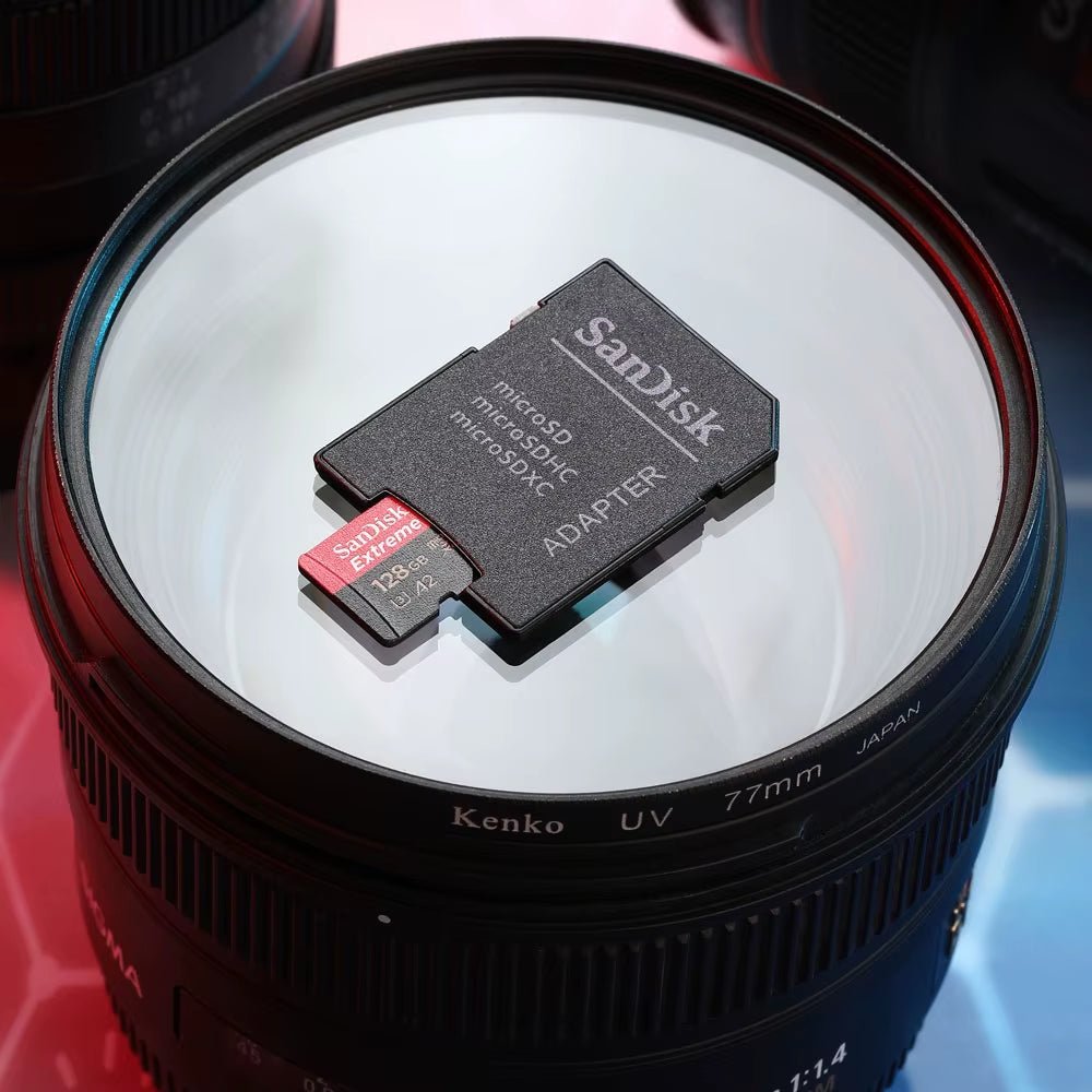 Extreme PRO Microsdxc UHS-I Card 64GB 128GB 256GB Memory Card A2 C10 U3 V30 4K UHD Video TF Card Read up to 200M/S - Visión Creativa 