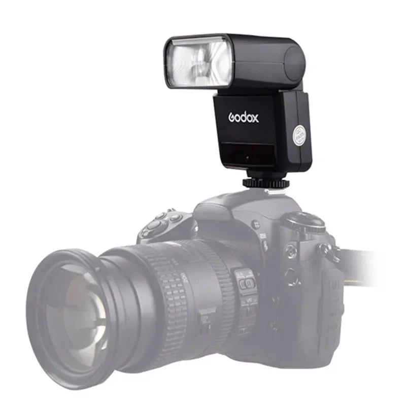Godox Tt350S TTL Camera Flash 1/8000S High - Speed 2.4G HSS Wireless Speedlite Flash for Sony Nikon Canon for Olympus Fuji - Visión Creativa