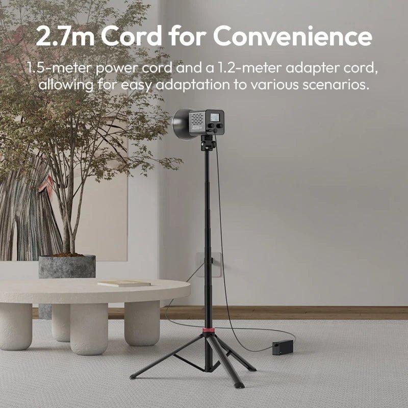 HT005 DC Power Adapter for 40W RGB COB Light - Fast Charging! - Visión Creativa 
