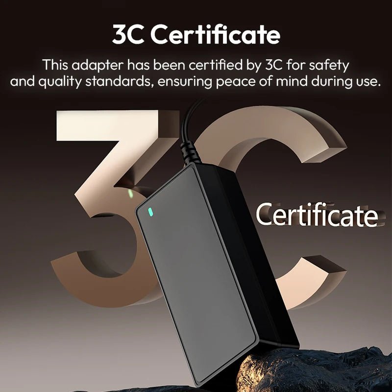 HT005 DC Power Adapter for 40W RGB COB Light - Fast Charging! - Visión Creativa 