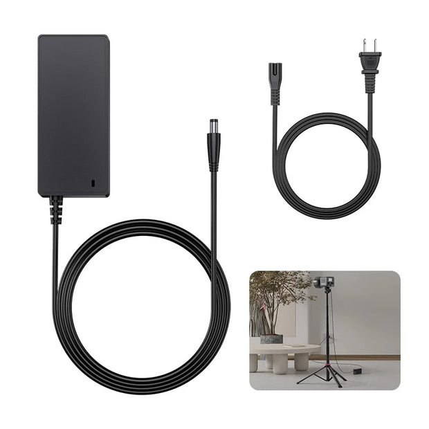 HT005 DC Power Adapter for 40W RGB COB Light - Fast Charging! - Visión Creativa