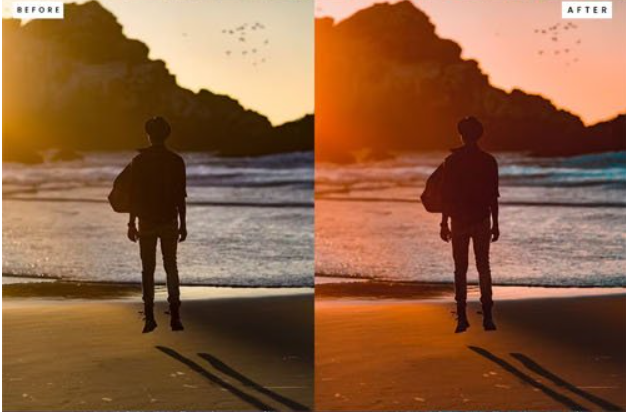 Realistic Rays Lightroom Preset