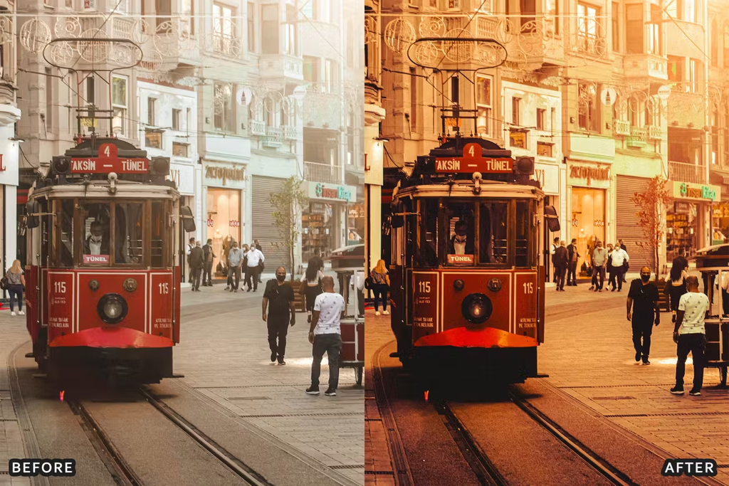 Street Cinematic Dark Moody Lightroom & Photoshop Presets
