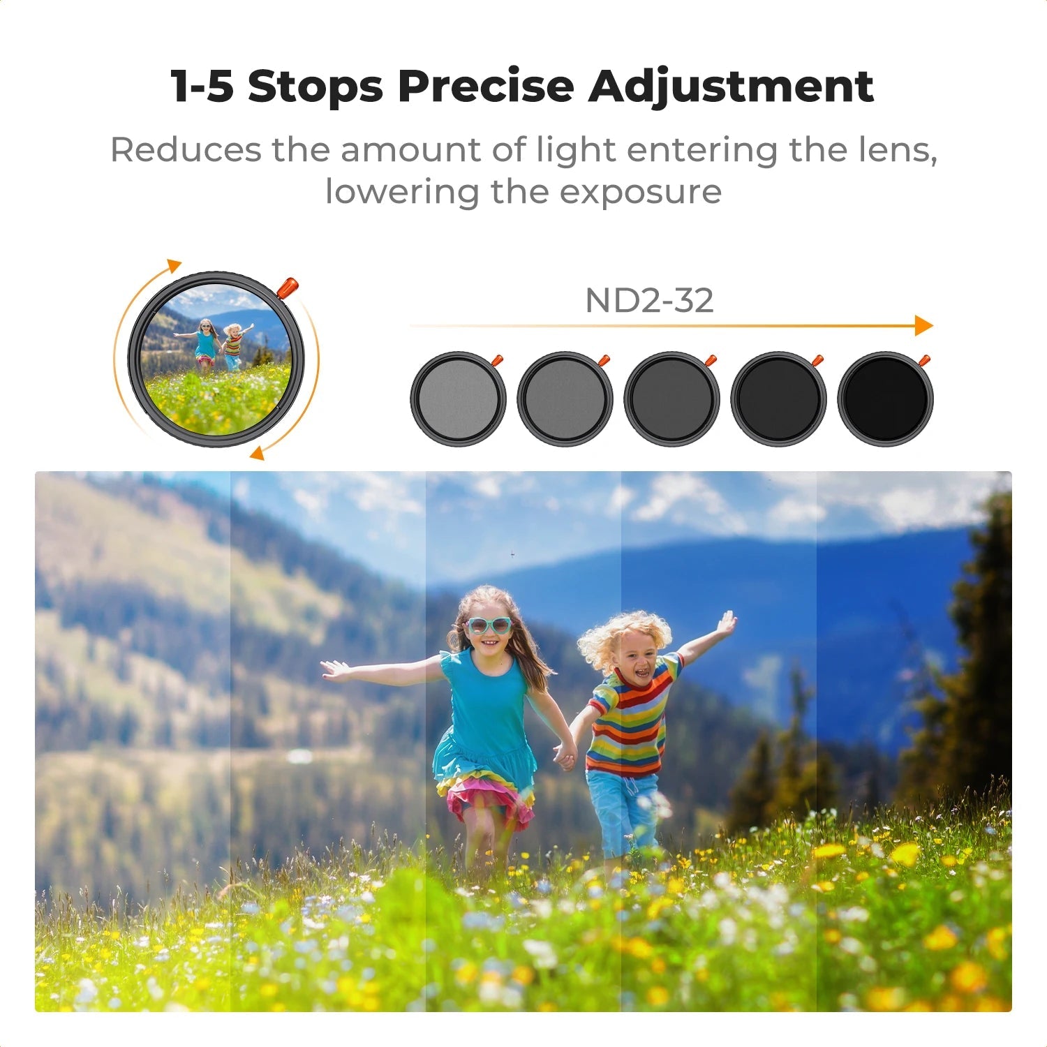 K&F 3In1 Filter ND CPL Black Diffusion 1/4 - Multifunction Pro Filter - Visión Creativa 