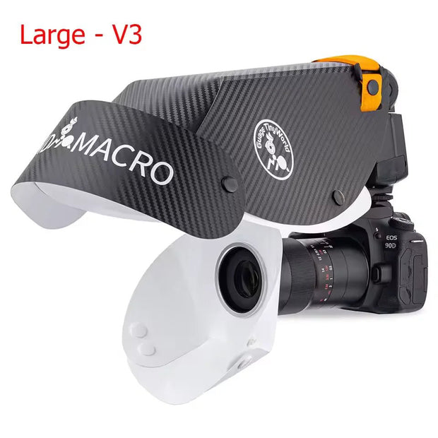 Large Size Universal Flash Diffuser Softbox Speedlight Reflector Snoot Camera Accessories for Macro Lens Shooting Upgraded - Visión Creativa