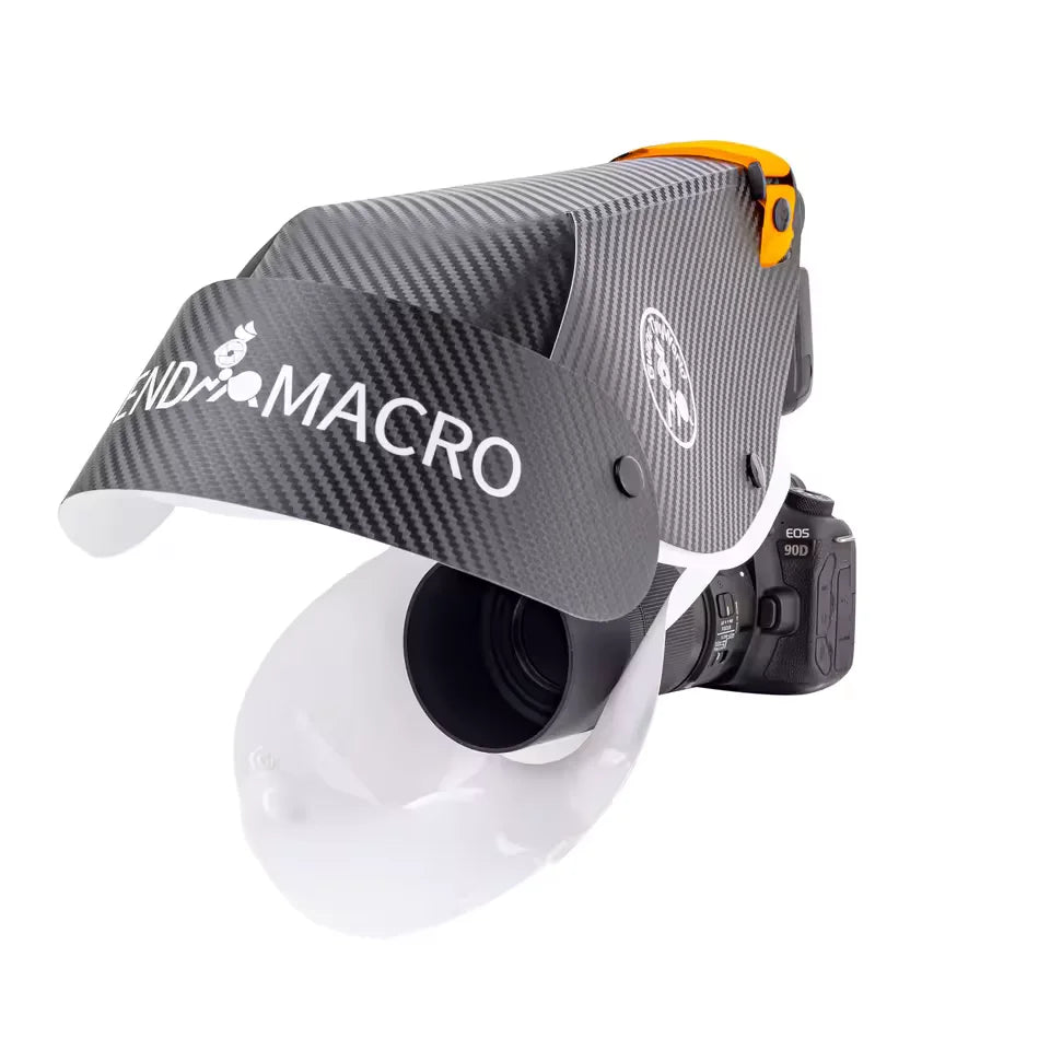 Large Size Universal Flash Diffuser Softbox Speedlight Reflector Snoot Camera Accessories for Macro Lens Shooting Upgraded - Visión Creativa