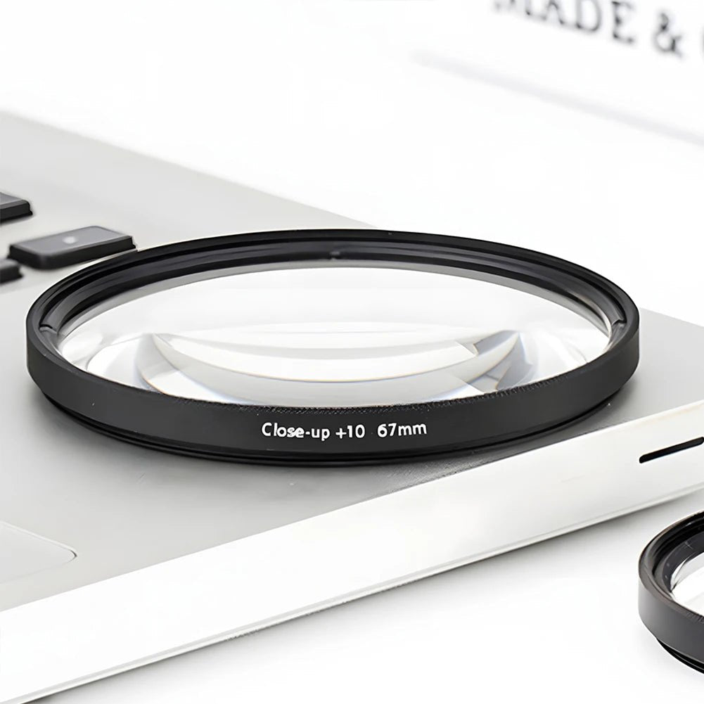 Macro Lens Filter Close up +10 Filter Kit - 37 40.5 43 46 49 52 55 58 62 67 72 77 82 Mm for DSLR SLR Camera Filter Set - Visión Creativa