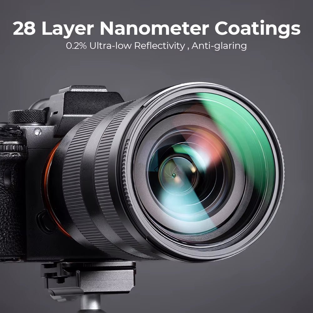 MC UV Filter (Nano-X) HD Slim Multi Coated UV Protection Filter 37Mm 40.5Mm 49Mm 52Mm 58Mm 67Mm 72Mm 82Mm 95Mm 112Mm - Visión Creativa 