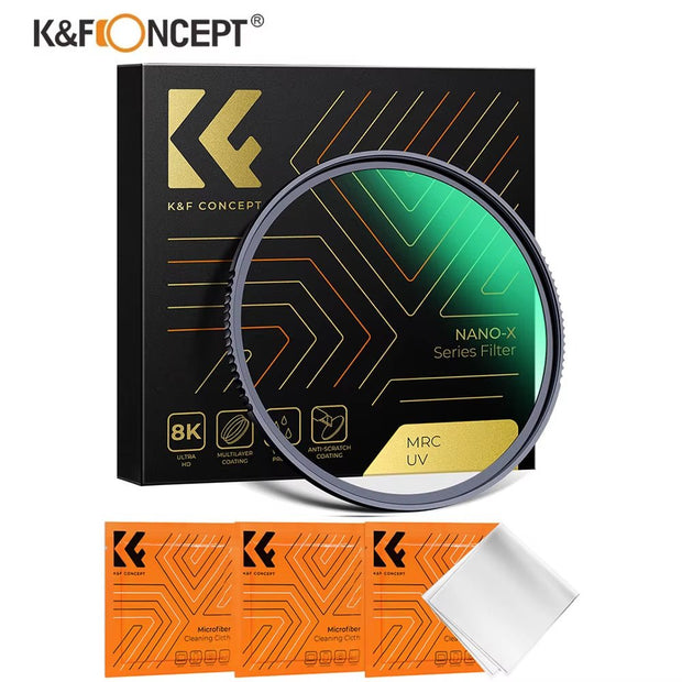 MC UV Filter (Nano-X) HD Slim Multi Coated UV Protection Filter 37Mm 40.5Mm 49Mm 52Mm 58Mm 67Mm 72Mm 82Mm 95Mm 112Mm - Visión Creativa 