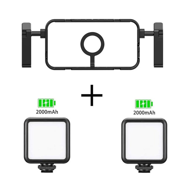 MG-001 Magnetic Phone Cage for iPhone - Double-Sided Magnetic Ring - Visión Creativa