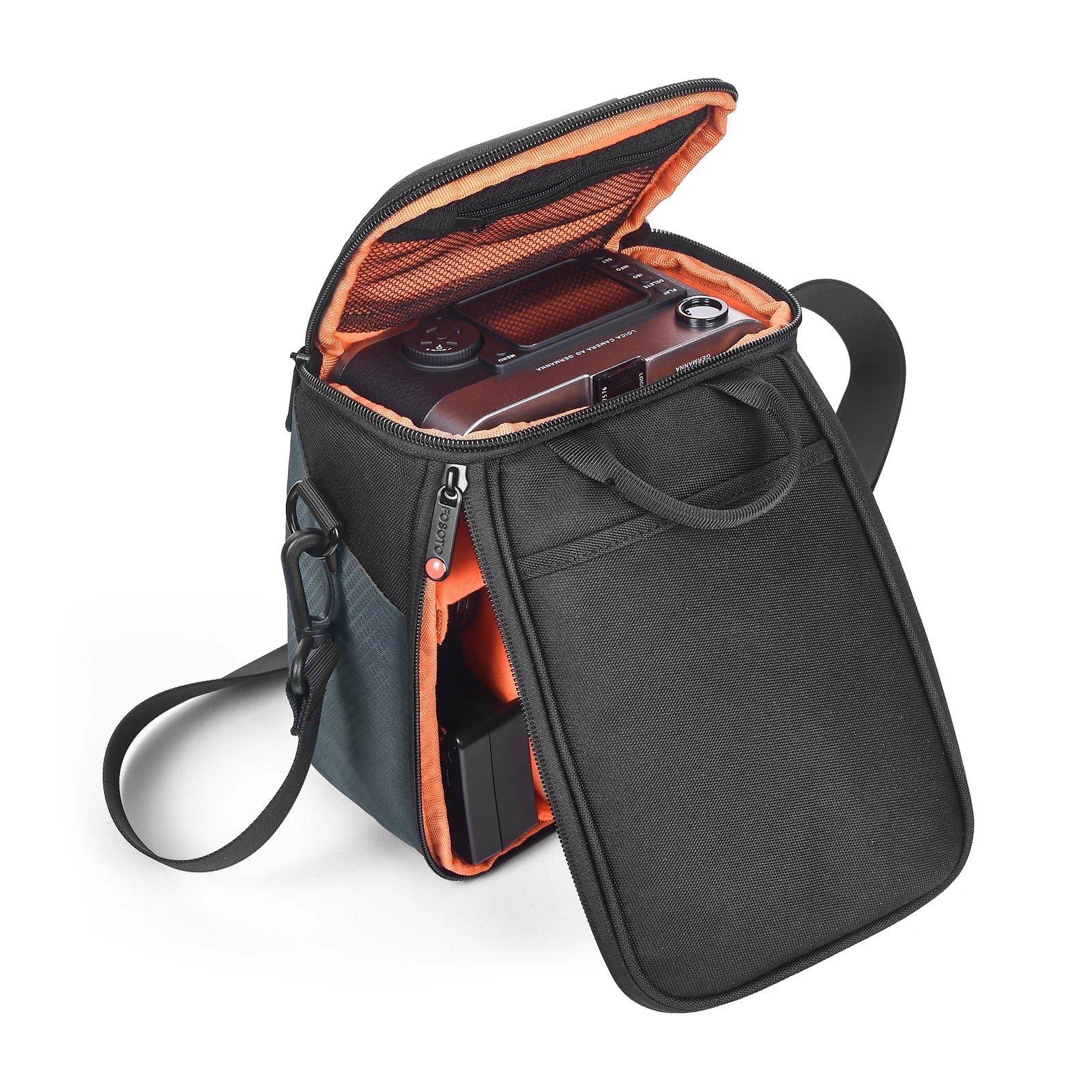 Micro Single Bag Fashion Shoulder Bag Waterproof Camera Case Photography Bags for Nikon Canon Sony DSLR A6000 M50 - Visión Creativa