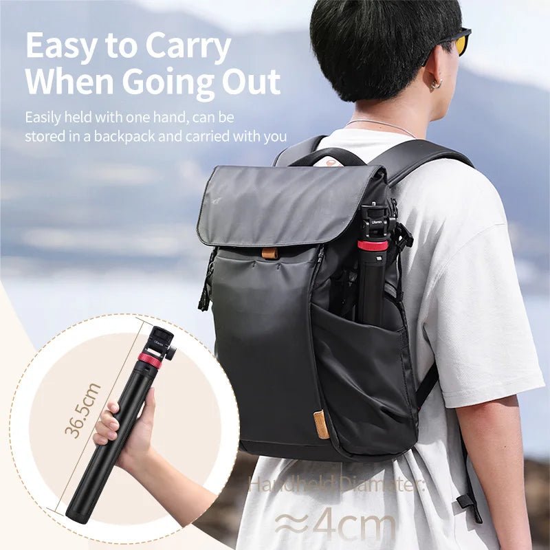 MT-79 Extendable Tripod with 1/4'' Screw for DSLR Camera Smartphone Fill Light Microphone Tripod - Visión Creativa 