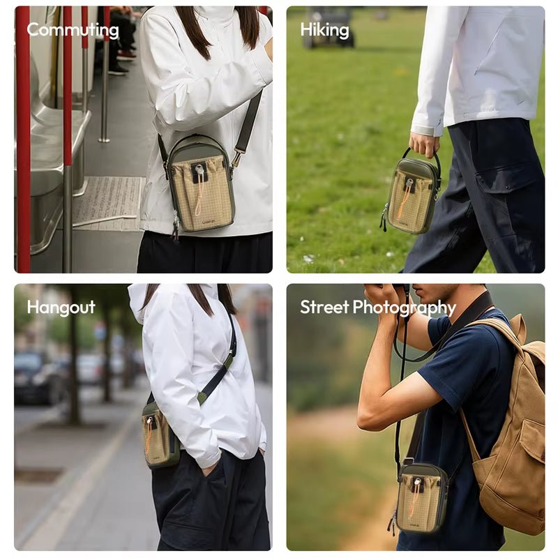 Ulanzi NC-02 U Mini Smartphone Crossbody Bag with Multi Pockets - Visión Creativa 