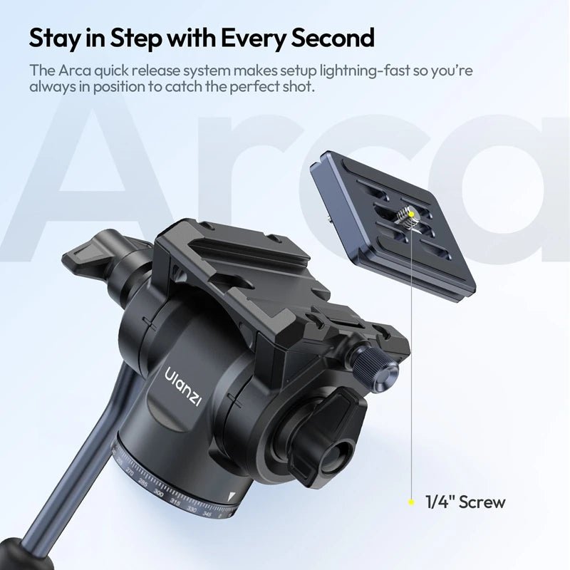 Ulanzi OMBRA VIDEO II Travel Tripod with Panoramic Ball Head - Visión Creativa 