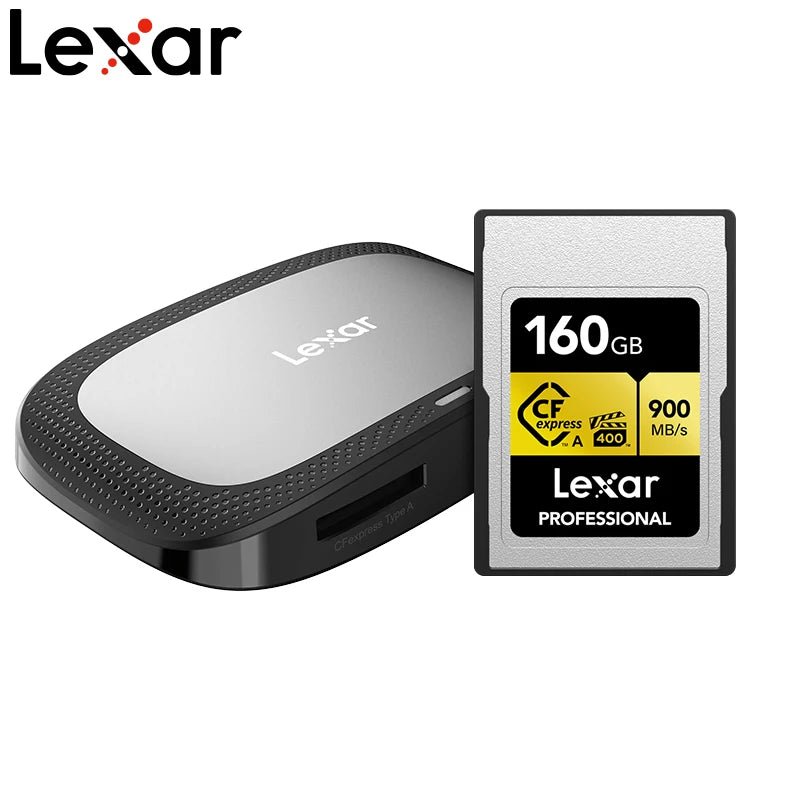 Professional Cfexpress Type A Card GOLD Series - 80/160/320GB with Reader - Visión Creativa 