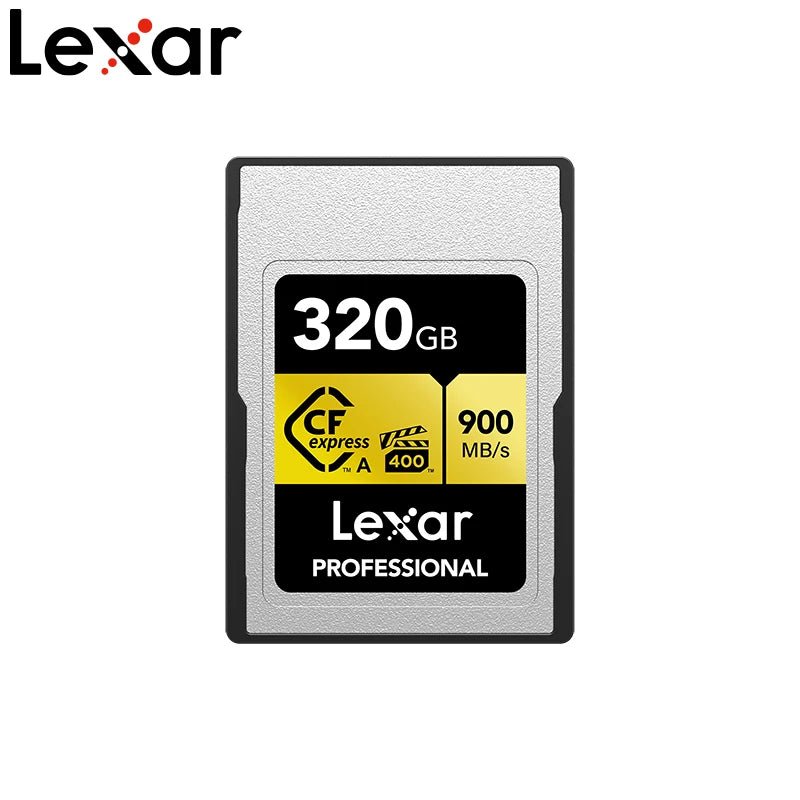 Professional Cfexpress Type A Card GOLD Series - 80/160/320GB with Reader - Visión Creativa 