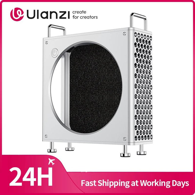 Ulanzi QT01 Aluminum Case for Mac Mini M4/M4 Pro - Rapid Cooling. - Visión Creativa