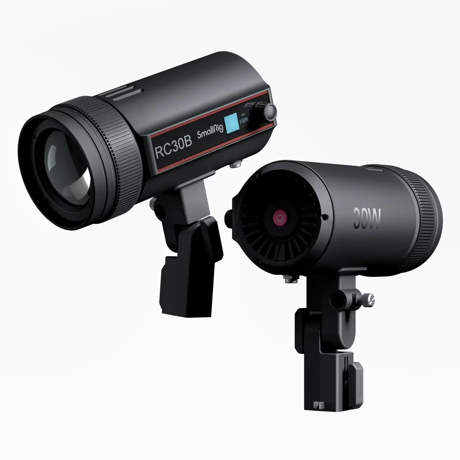 RC 30B COB Video Light with 30W Beam Angle Adjustable 2700K - 6500K Ultra - High Brightness 43400 Lux LED Lamp - 4280 4279 - Visión Creativa