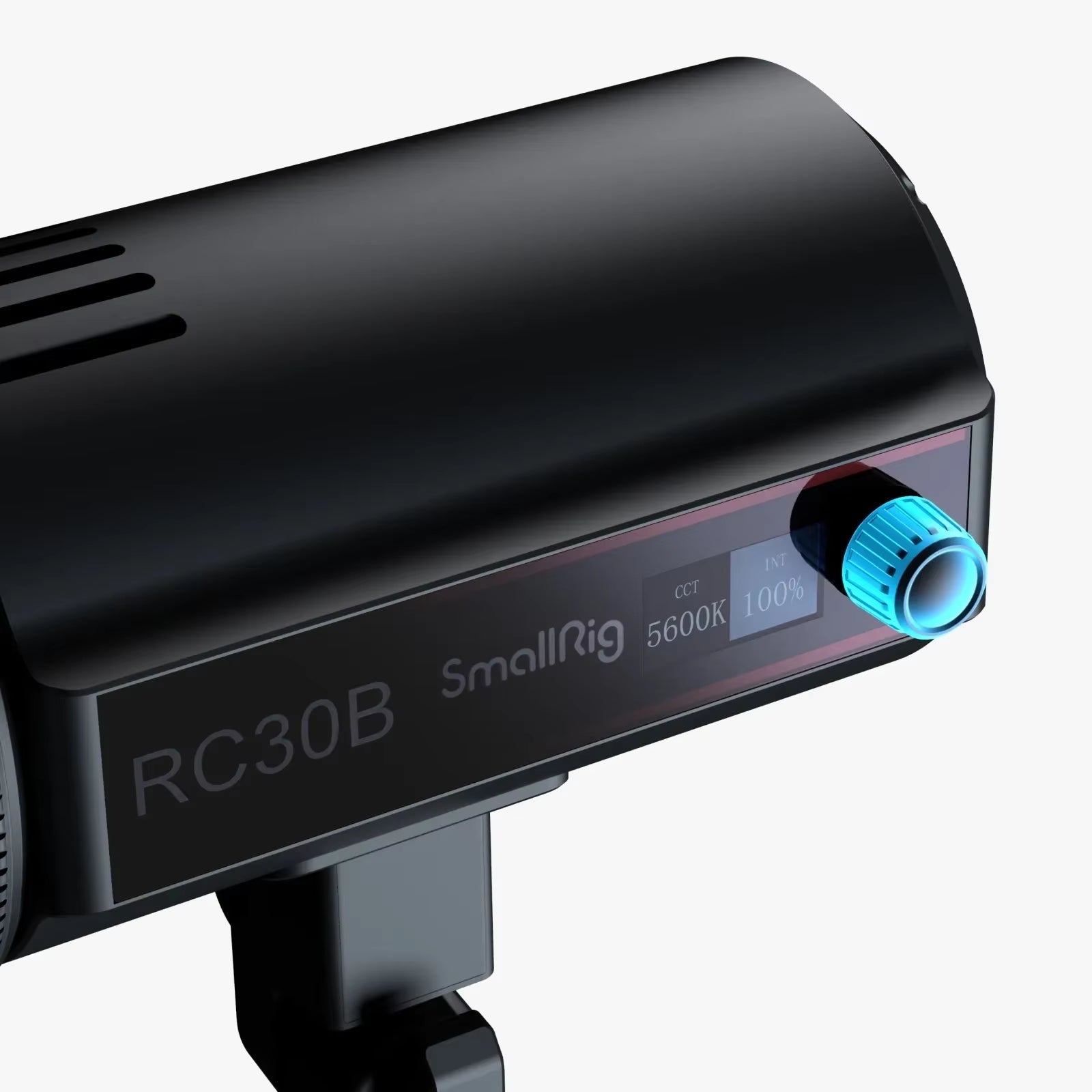RC 30B COB Video Light with 30W Beam Angle Adjustable 2700K - 6500K Ultra - High Brightness 43400 Lux LED Lamp - 4280 4279 - Visión Creativa
