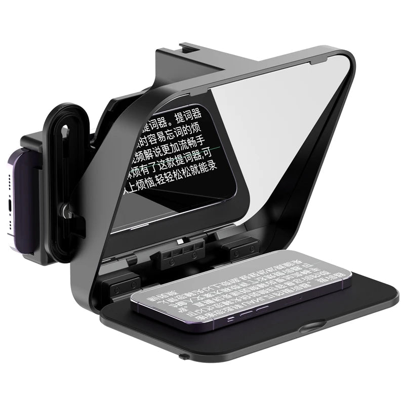 Ulanzi RT02 Portable Mini Teleprompter - Ideal for Video Recording and Live Streaming accesories