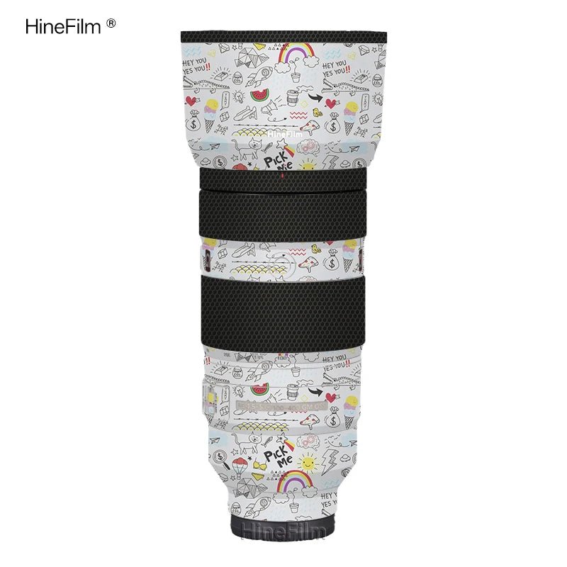 SEL100400GM / 100-400GM Lens Decal Skins 100400 Lens Wrap Cover for Sony FE 100-400Mm F/4.5-5.6 GM OSS Lens Premium Sticker - Visión Creativa 