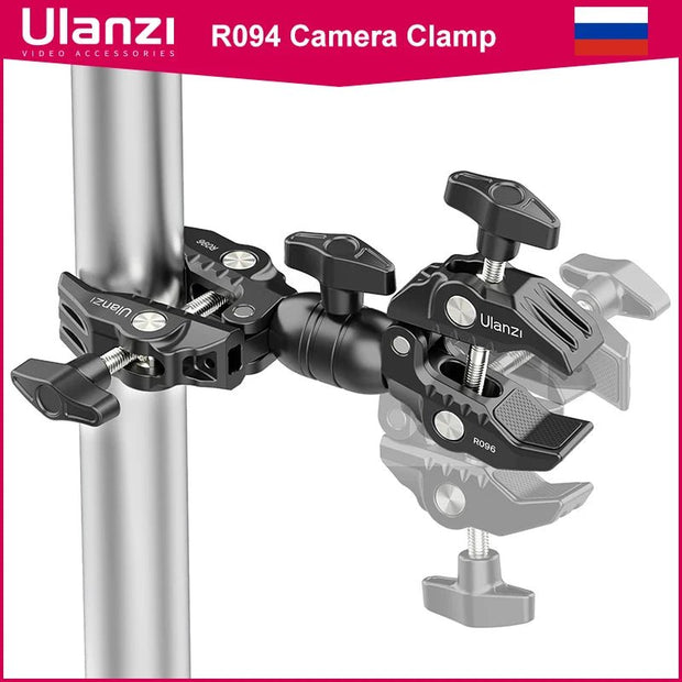 Super Clamp Magic Arm with Multi-Function Ball Head Clamp - Visión Creativa