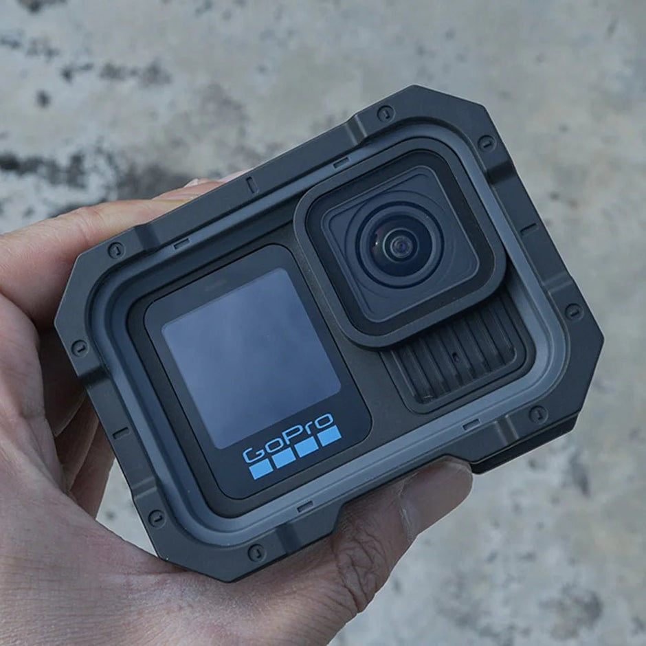 - Tactical Military Grade Rugged Shockproof Armor Protective Shell Skin Case Cover for Gopro Hero 13 12 11 10 9 - Visión Creativa
