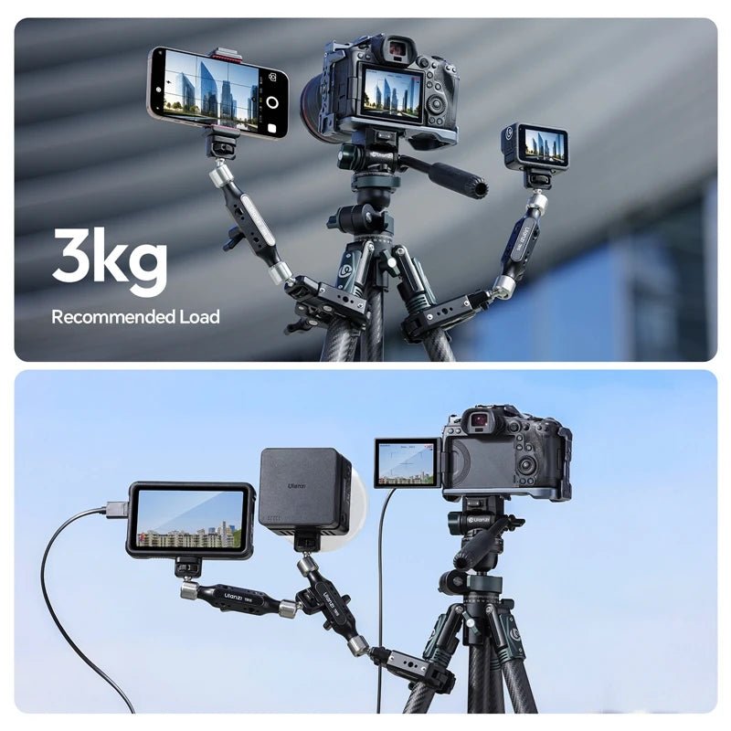 Ulanzi TB15 Double Suction Cup Mount for Camera - Vehicle Bracket - Visión Creativa 