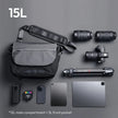TE88 Camera Shoulder Bag: Cross-Body, 15L Capacity, Dividers - Visión Creativa 