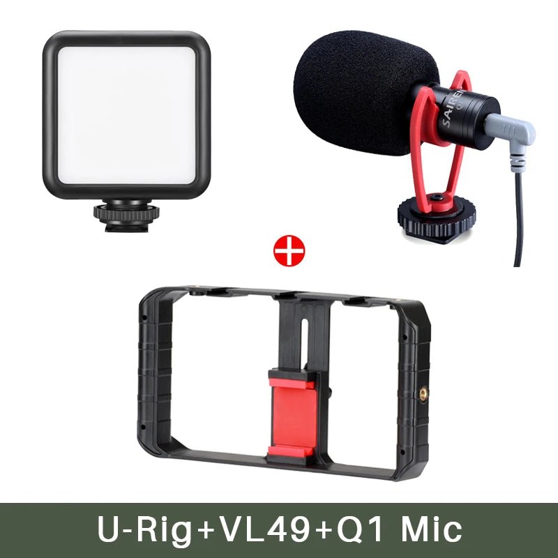 U-Rig Pro Smartphone Video Rig with 3 Shoe Mounts - Visión Creativa 