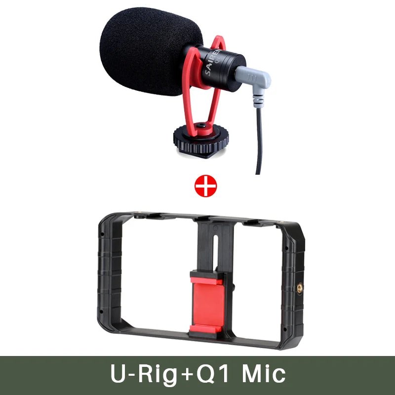 U-Rig Pro Smartphone Video Rig with 3 Shoe Mounts - Visión Creativa 