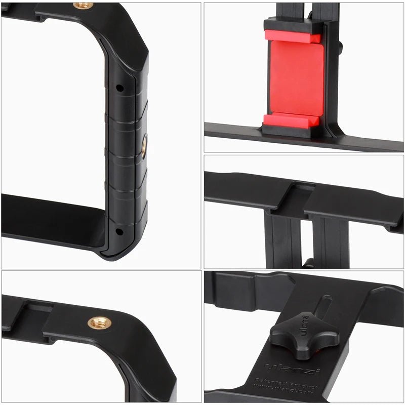 U-Rig Pro Smartphone Video Rig with 3 Shoe Mounts - Visión Creativa 