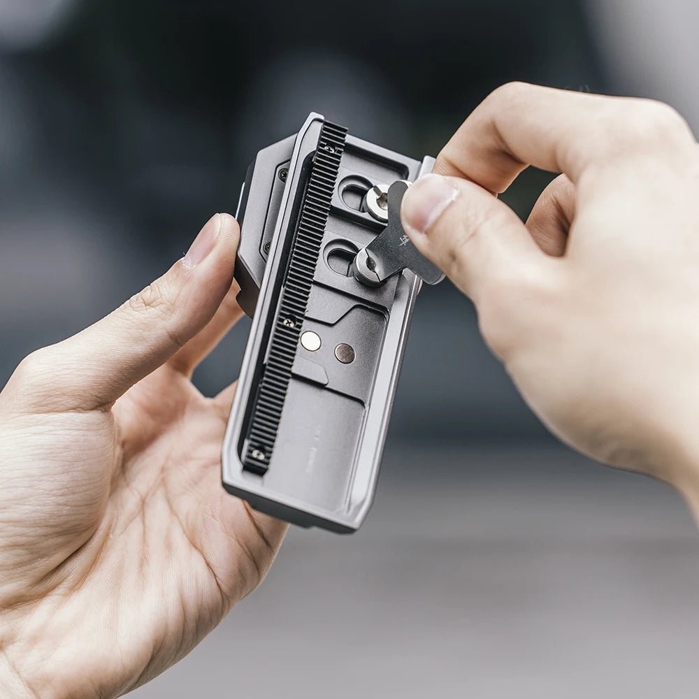 Ulanzi FALCAM F38 Quick Release Kit: Mini Metal Plate F38 Optimize for RS4 Mini - Visión Creativa 