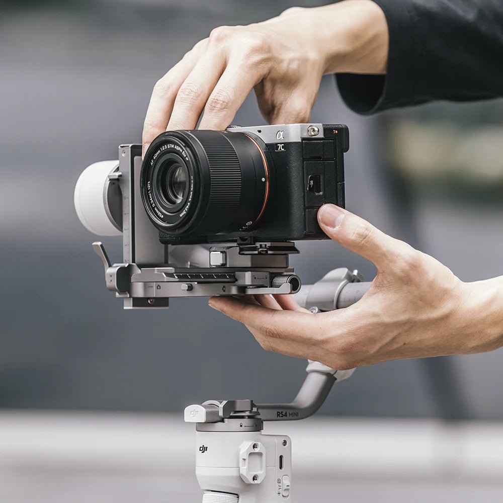 Ulanzi FALCAM F38 Quick Release Kit: Mini Metal Plate F38 Optimize for RS4 Mini - Visión Creativa 