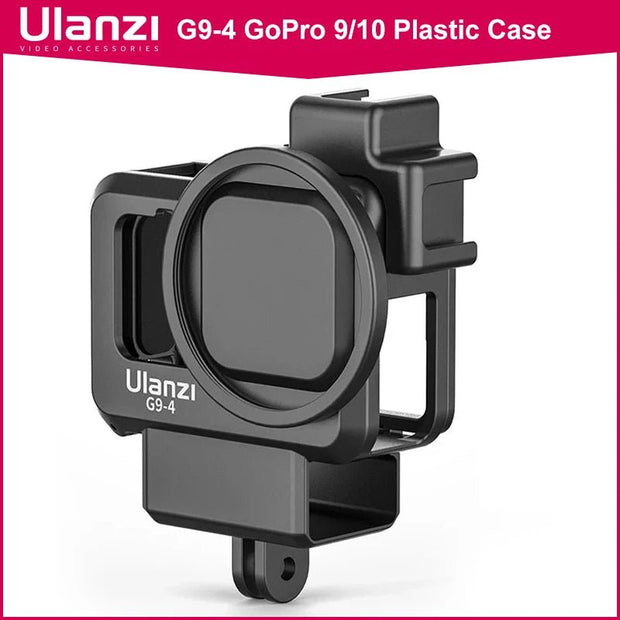 Ulanzi G9-4 Plastic Case with Filter Adapter for GoPro Hero 12/11/10/9 camara de accion
