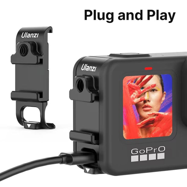 Ulanzi G9-6 Metal Battery Side Door for Hero Cameras - Visión Creativa 