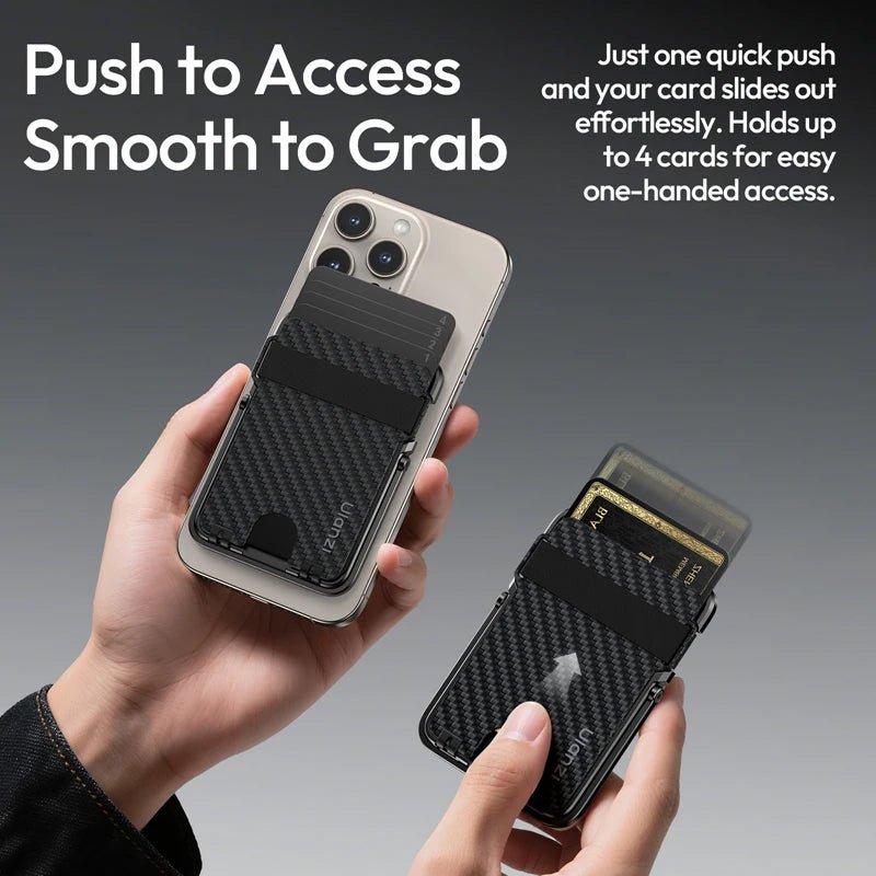 Ulanzi ML25 MagLock Cardholder Phone Stand for iPhone - Portable Magnetic Ring Holder accesories