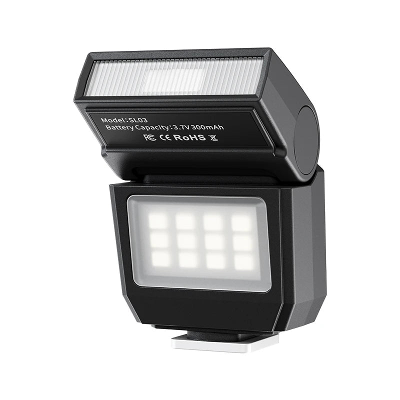 Ulanzi SL03 Spark Lite Camera Flash - Portable Fill Light for Sony, Canon, Nikon - Photography Flash Black Sl03 (193) flash