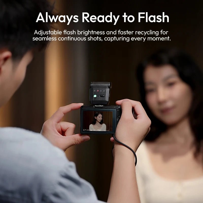 Ulanzi SL03 Spark Lite Camera Flash - Portable Fill Light for Sony, Canon, Nikon - Photography Flash flash
