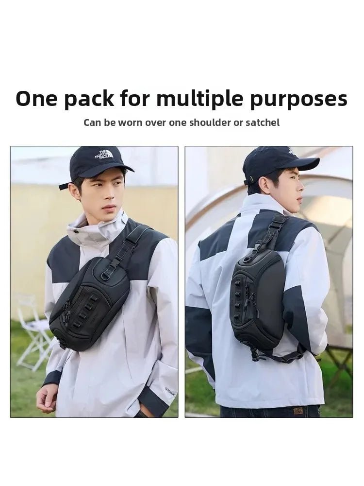 Unisex DSLR Camera Bag for Canon/Fujifilm, Water - Resistant Oxford Protective Bag Carries 1 Camera 2 Lenses with Strap - Visión Creativa
