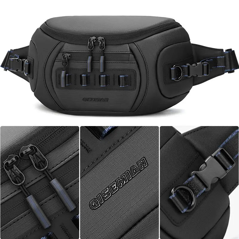 Unisex DSLR Camera Bag for Canon/Fujifilm, Water - Resistant Oxford Protective Bag Carries 1 Camera 2 Lenses with Strap - Visión Creativa