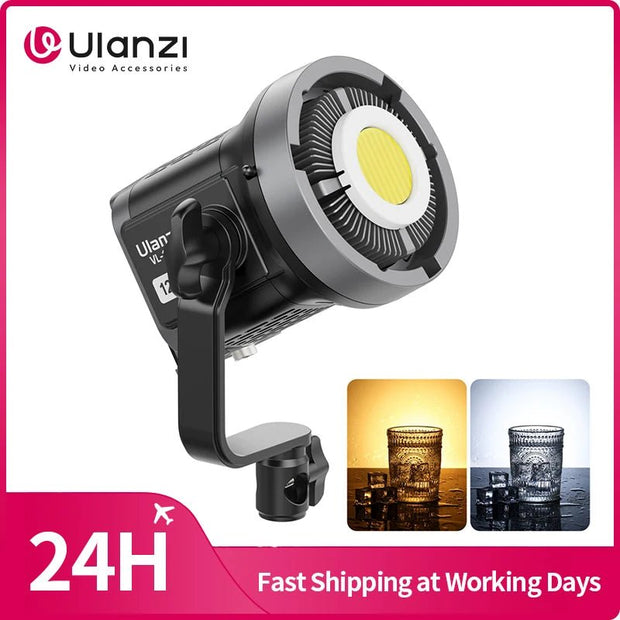 Ulanzi VL-120Bi 120W V-Mount LED Video Light - Livestreaming Essential lights