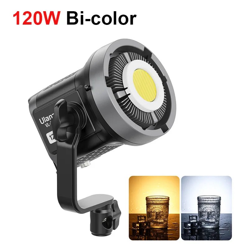 Ulanzi VL-120Bi 120W V-Mount LED Video Light - Livestreaming Essential - Visión Creativa 