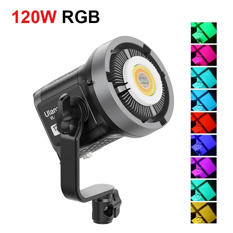 Ulanzi VL-120Bi 120W V-Mount LED Video Light - Livestreaming Essential - Visión Creativa 
