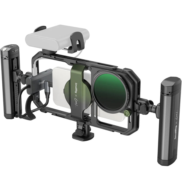 Co-Design X Brandon Li Mobile Video Kit - Wireless Control, 67mm Magnetic Filter Support - Visión Creativa 