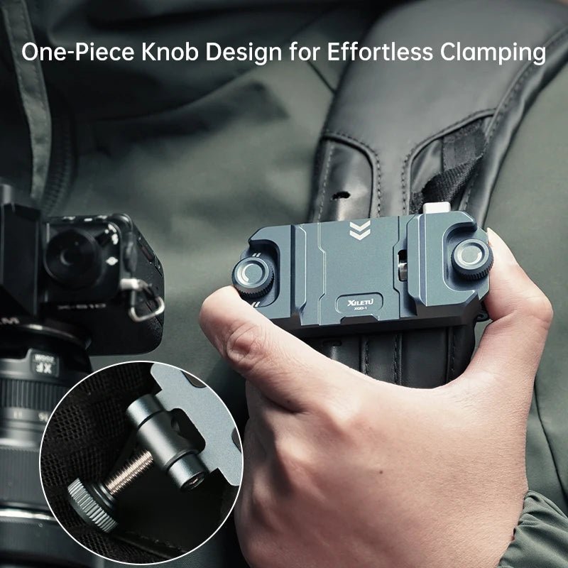 XQD1 Camera Capture Clip Arca Swiss Quick Release Plate Clamp Quick Switch Tripod Slider Mount Adapter - Visión Creativa 